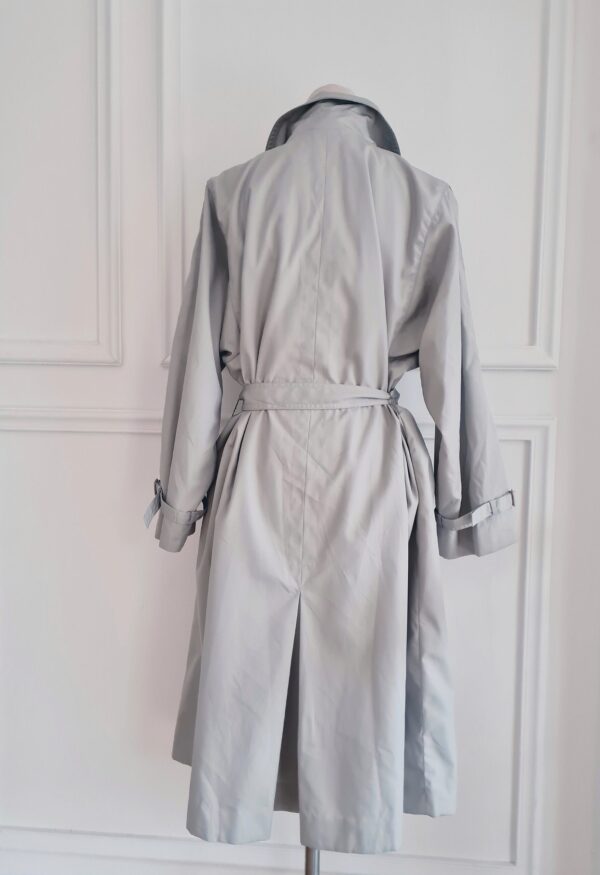 Chic Light Grey Coat with belt - 40 - Image 4