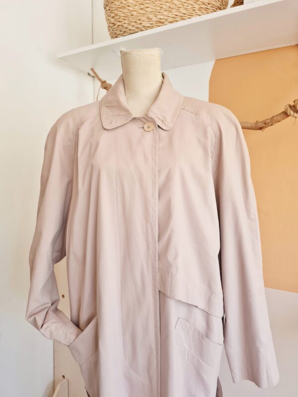 Kemper Sportchic Long Preloved Trench Coat - Image 3