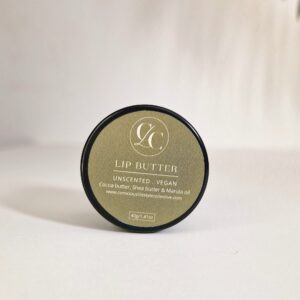 shea butter, cocoa lip butter