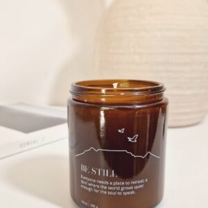 Neroli and rooibos candle jar